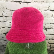 Gap Mujers Sz SM Hat Pink Faux Fur Bucket Warm Winter Cap  eb-48985666
